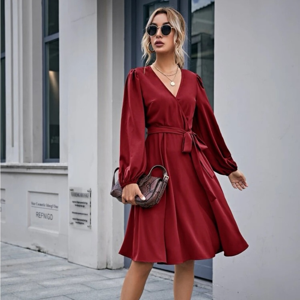 Red dress